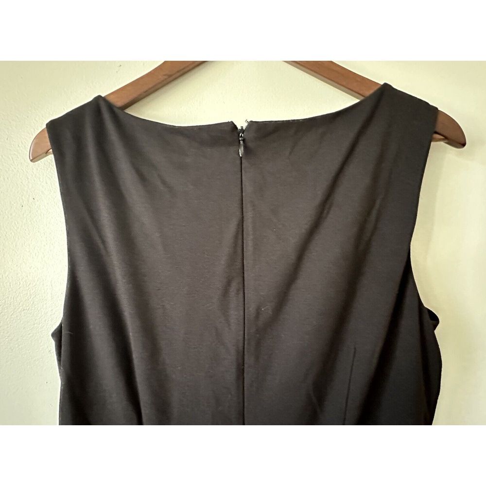 Premise Women 12 Little‎ Black Dress Faux Bow Business Formal Lined - Picture 5 of 11